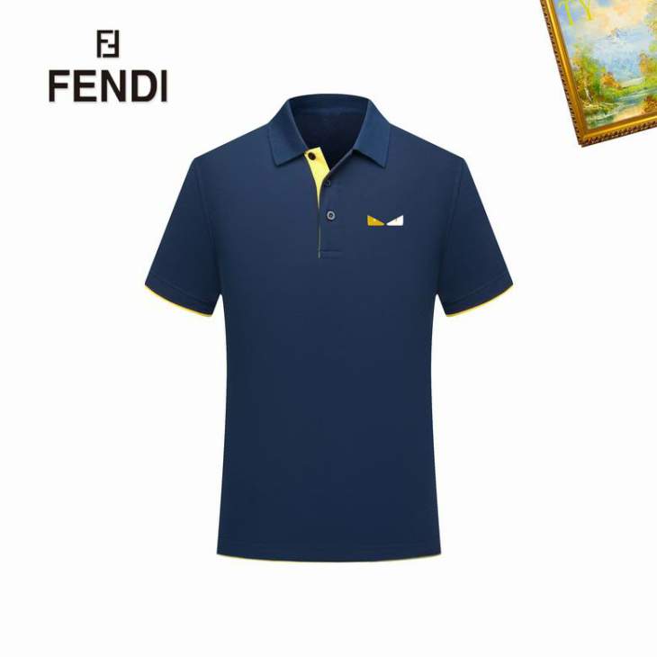 Picture of Fendi Polo Shirts Short _SKUFendiM-3XL25tn4128159